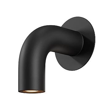 Maytoni applique design Sleek 1 luce LED integrato IP65 grafite metallo