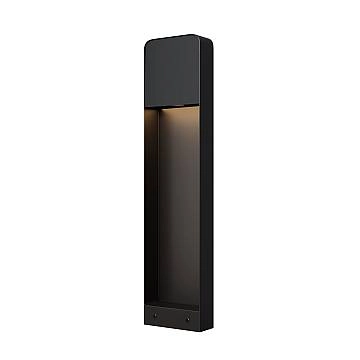 Maytoni Lampada da terra Porte 1 luce LED integrato IP54 nero alluminio