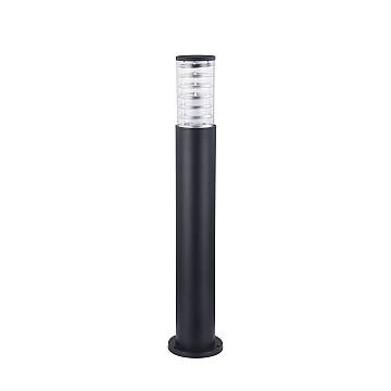 Lampada Da Terra Moderna Per Esterno In Alluminio Nero 1 Luce E27 60W Ip54