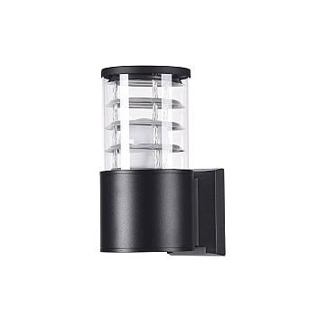 Lampada Da Parete Moderna Da Esterno Alluminio Nero 1 Luce E27 60W Ip54