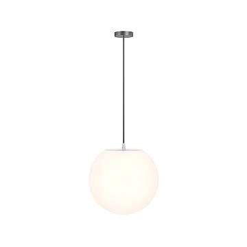 Lampada A Soffitto Moderna Da Esterno Plastica Bianco 1 Luce E27 30W Ip54