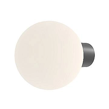 Maytoni Lampada da parete moderna Bold 1 luce E27 IP54 nero alluminio