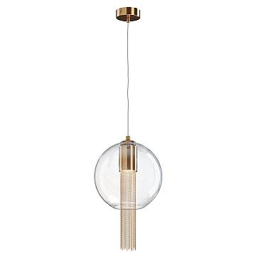 Sospensione Contemporanea Flusso Gree Metallo Bronzo 1 Luce Sospensione Contemporanea Flusso Gree Metallo Bronzo 1 Luce