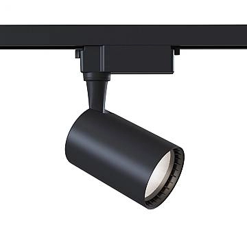 Maytoni Faretto Moderno Unity Vuoro 1 luce LED integrato nero alluminio
