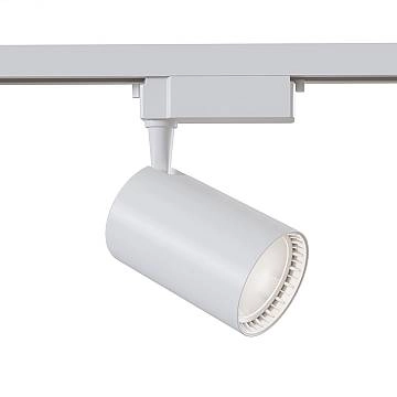 Maytoni Faretto moderno UNITY Vuoro 1 luce LED integrato bianco alluminio