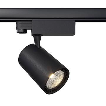 Maytoni Faretto Moderno UNITY Vuoro 1 luce LED integrato nero alluminio