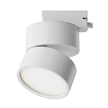 Maytoni Faretto Unity Onda 1 luce LED integrato bianco alluminio