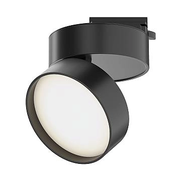 Maytoni Faretto Moderna Unity Onda 1 luce LED integrato nero alluminio