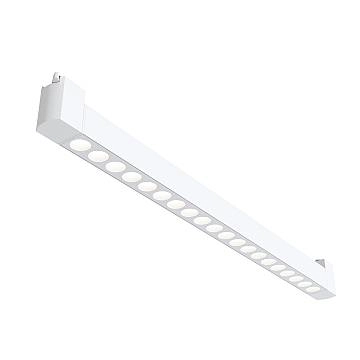 Maytoni Faretto moderno UNITY Points Rot 1 luce LED integrato bianco alluminio