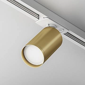 Maytoni Lampada da binario moderna UNITY Focus S 1 luce GU10 bianco alluminio