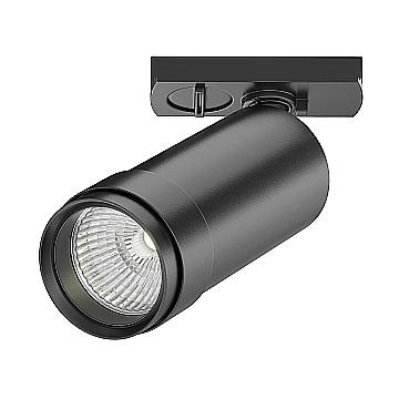 Maytoni Lampada da binario moderna UNITY Focus Zoom 1 luce LED integrato nero alluminio