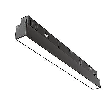 Maytoni Lampada da binario moderna Exility Basis 1 luce LED integrato nero alluminio
