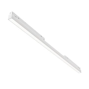 Maytoni Faretto moderno Exility Basis 1 luce LED integrato bianco alluminio