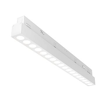 Maytoni Lampada da Binario moderna Exility Points 1 luce LED integrato bianco alluminio