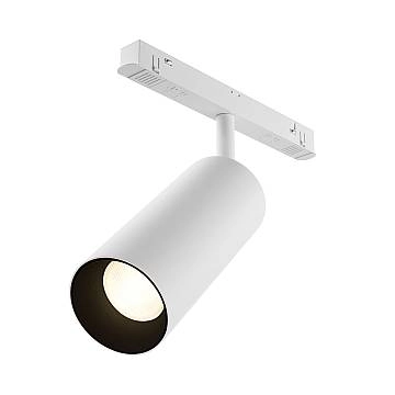 Maytoni Lampada da Binario Exility Focus LED 1 luce LED integrato bianco alluminio