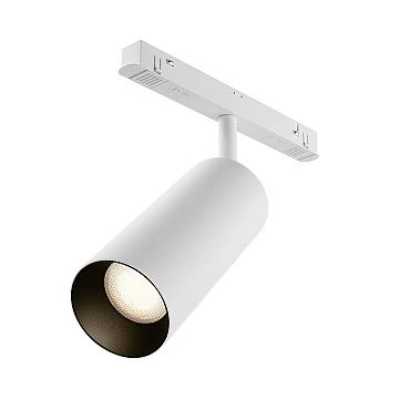 Maytoni Lampada Da Binario Exility Focus LED 1 Luce LED Integrato Bianco Alluminio