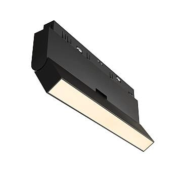 Maytoni Lampada da Binario Moderna Exility Basis Rot 1 luce LED integrato nero alluminio