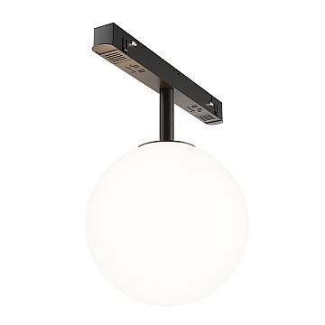 Maytoni Lampada Da Binario Moderna Exility Luna 1 Luce LED Integrato Nero Vetro