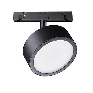 Maytoni Lampada da binario moderna Exility Rado 1 luce LED integrato nero alluminio