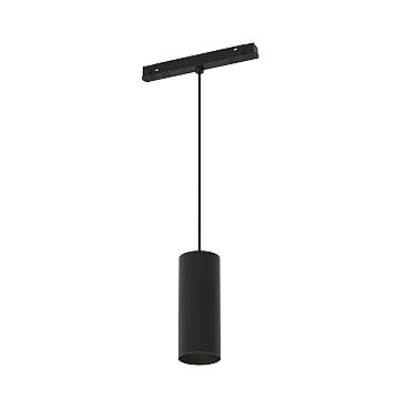 Maytoni Lampada Da Binario A Sospensione Exility Focus LED 1 Luce LED Integrato Nero Metallo