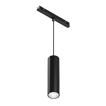 Maytoni Lampada Da Binario A Sospensione Moderna Exility Focus LED 1 Luce LED Integrato Nero Alluminio