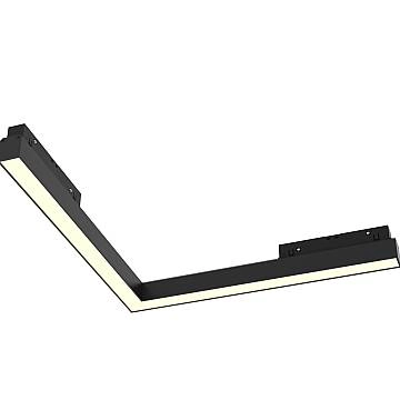 Maytoni Lampada da Binario Exility Basis 1 luce LED integrato nero alluminio