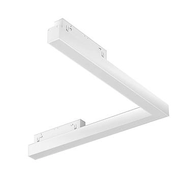Maytoni Lampada da binario Exility Basis Angle 1 luce LED integrato bianco alluminio