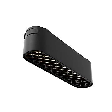 Maytoni Lampada da binario moderna Radity Basis Grid 1 luce LED integrato nero metallo