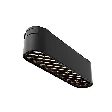 Maytoni Lampada da Binario Radity Basis Grid 1 luce LED integrato nero metallo