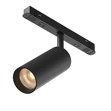 Maytoni Lampada Da Binario Moderna Exility Artisan 1 Luce LED Integrato Nero Alluminio