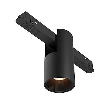 Maytoni Lampada Da Binario Moderna Exility Alfa 1 Luce LED Integrato Nero Alluminio