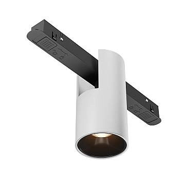 Maytoni Lampada da binario moderna Exility Alfa 1 luce LED integrato nero alluminio