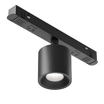Maytoni Lampada da binario moderna Exility Alfa S 1 luce LED integrato nero alluminio