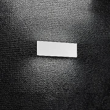 Applique Contemporanea Plank Metallo Bianco Acrilico Led 12W 4000K