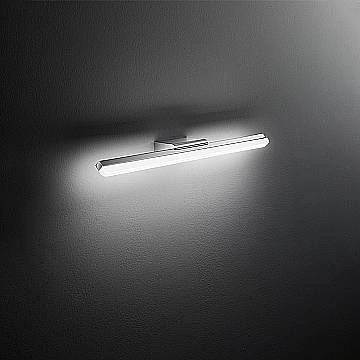 Applique Contemporanea Bold Metallo Cromo Acrilico Led 20W 4000K