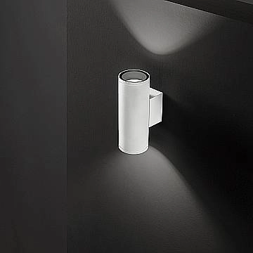 Applique Esterno Moderna Quarondo Alluminio Bianco 2 Gu10 Ip65 Applique Esterno Moderna Quarondo Alluminio Bianco 2 Gu10 Ip65