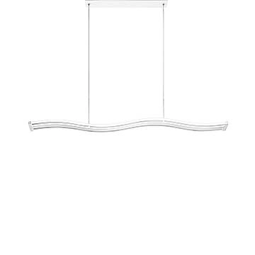 Sospensione Moderna Tape Metallo Bianco Led 48W Dimmerabile Ip20 Sospensione Moderna Tape Metallo Bianco Led 48W Dimmerabile Ip20