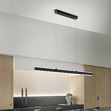 Sospensione Moderna Kante Metallo Bianco Led 48W 3000K