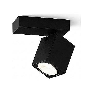 Spot Contemporaneo Oddy Alluminio Nero 1 Luce Gu10 Spot Contemporaneo Oddy Alluminio Nero 1 Luce Gu10