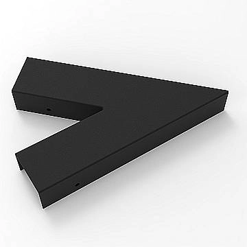 Giunto Angolo 45 Gradi Serie Snodo Metallo Nero Opaco Giunto Angolo 45 Gradi Serie Snodo Metallo Nero Opaco