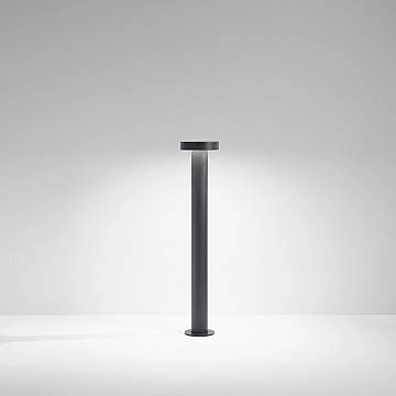 Paletto Esterno Moderno Stool Alluminio Antracite Led 12W 3000K Ip65