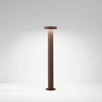Paletto Esterno Moderno Stool Alluminio Corten Led 12W 3000K Ip65