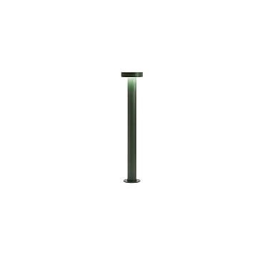 Paletto Esterno Moderno Stool Alluminio Verde Led 12W 3000K Ip65