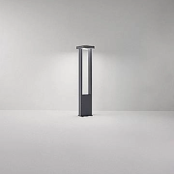 Paletto Esterno Moderno Kapp Alluminio Antracite Led 14W 3000K Ip65 Paletto Esterno Moderno Kapp Alluminio Antracite Led 14W 3000K Ip65