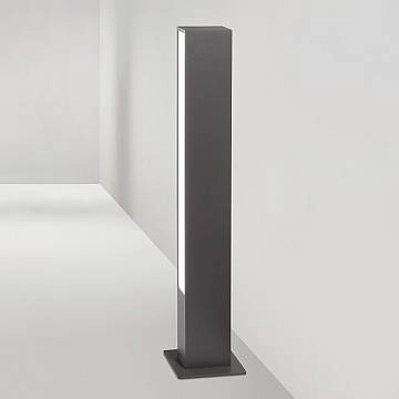 Paletto Moderno Pole Alluminio Antracite Led 11W 3000K Ip65