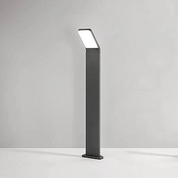 Paletto Esterno Moderno Path Alluminio Antracite Led 12W 3000K Ip65