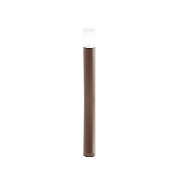 Paletto Esterno Contemporaneo Alluminio Corten 1 Luce E27 Ip54 H90