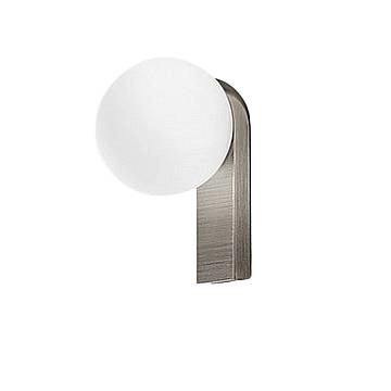 Applique Moderna Talia Alluminio Grigio Led 8W 3000K Ip44 Applique Moderna Talia Alluminio Grigio Led 8W 3000K Ip44