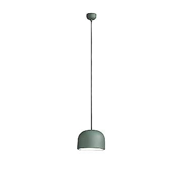 Sospensione Nordica Yelmo Metallo Verde Bianco 1 Luce E27 Ip20