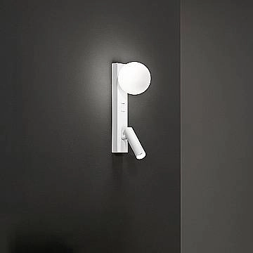 Applique Moderna Fog Metallo Bianco Opaco Luce Led G9 Ip20 Applique Moderna Fog Metallo Bianco Opaco Luce Led G9 Ip20